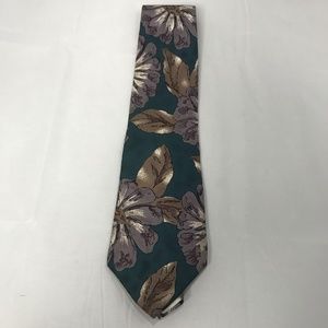 Oscar de la Renta Neckwear Floral Neck Tie Classic